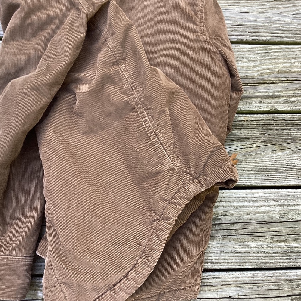 Excellent J.Crew Mens Corduroy Sherpa Lined Jacket Size M - Picture 6 of 12